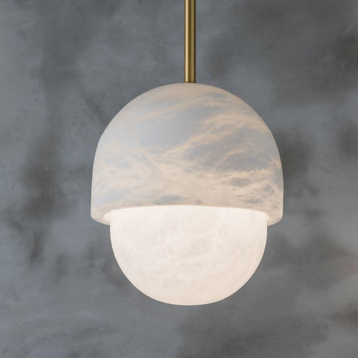 Alabaster Art Nice Pendant Light