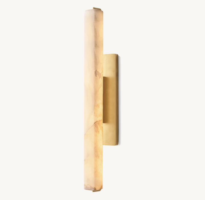 Audubon Alabaster Single Wall Sconce