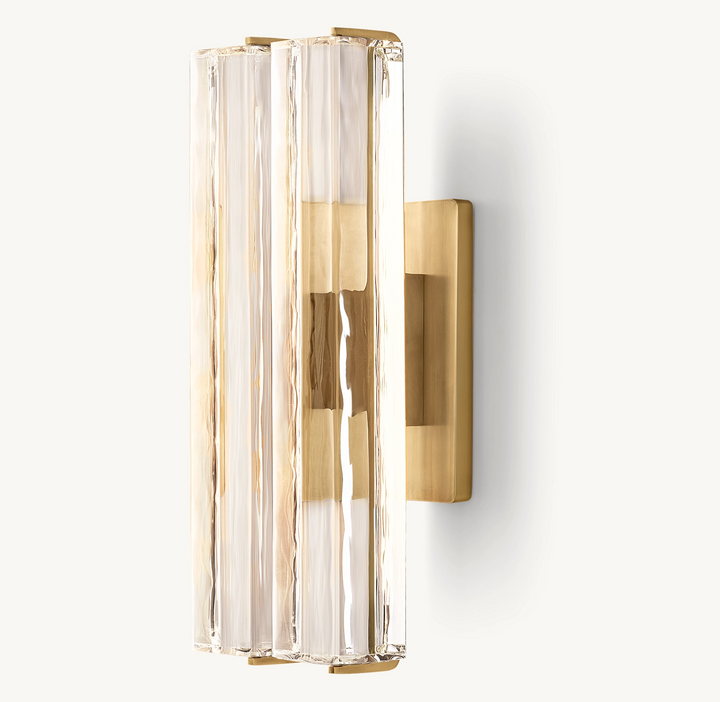 Audubon Crystal Double Wall Sconce