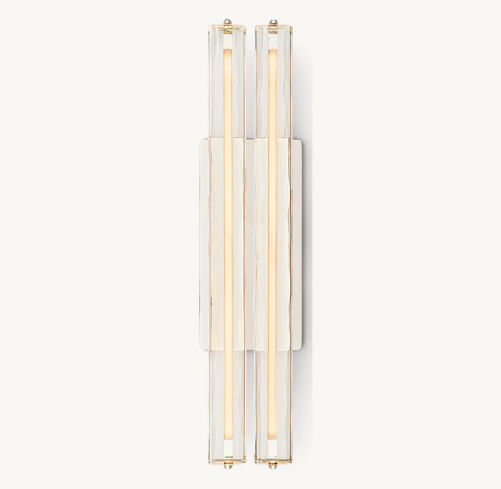 Audubon Crystal Double Wall Sconce