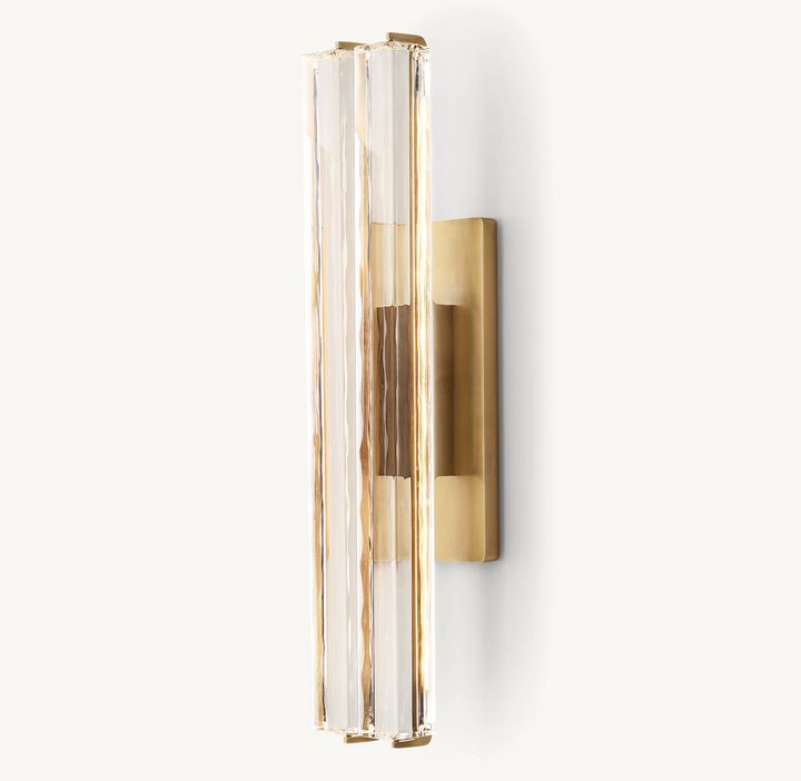 Audubon Crystal Double Wall Sconce