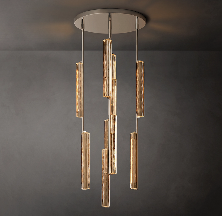 Audubon Crystal Round Chandelier 24"