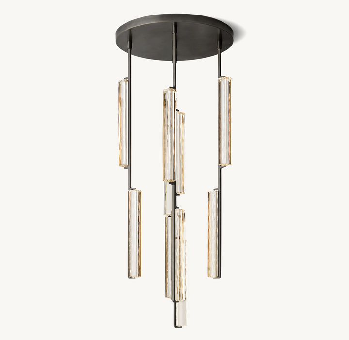 Audubon Crystal Round Chandelier 24"