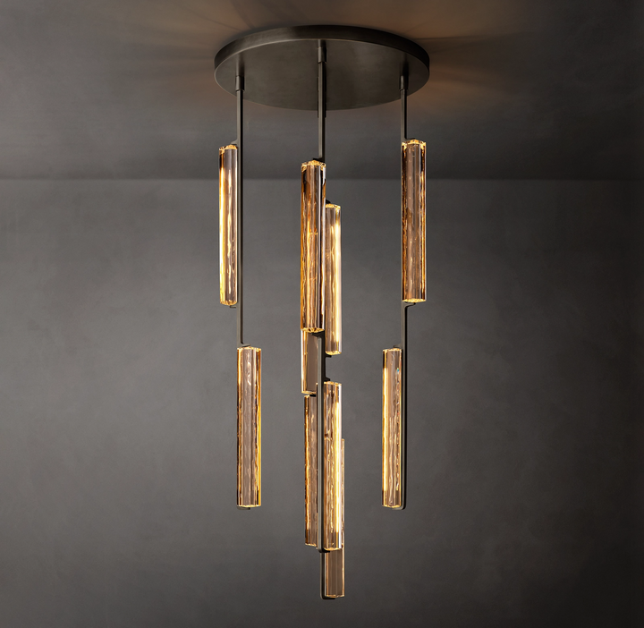 Audubon Crystal Round Chandelier 24"