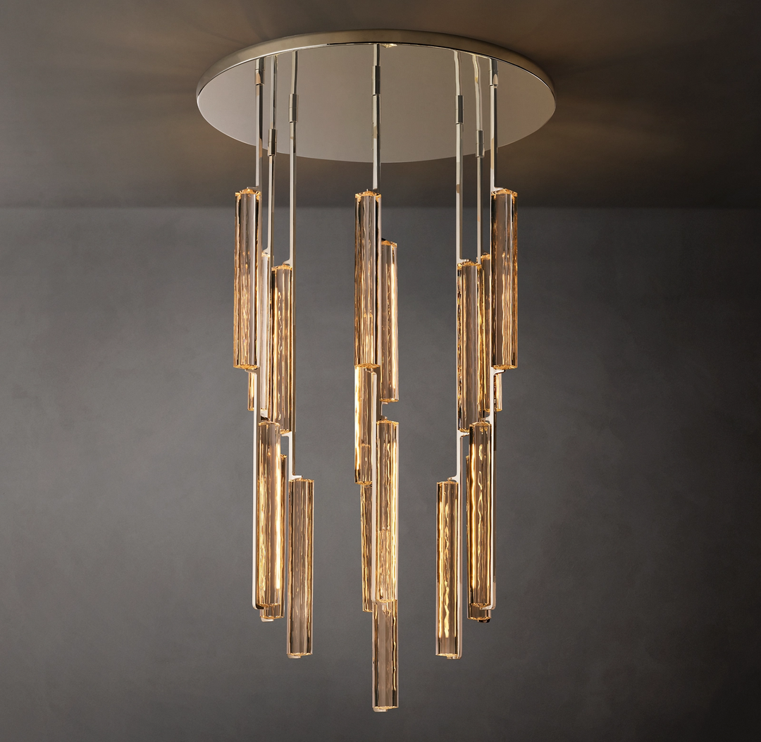 Audubon Crystal Round Chandelier 40"