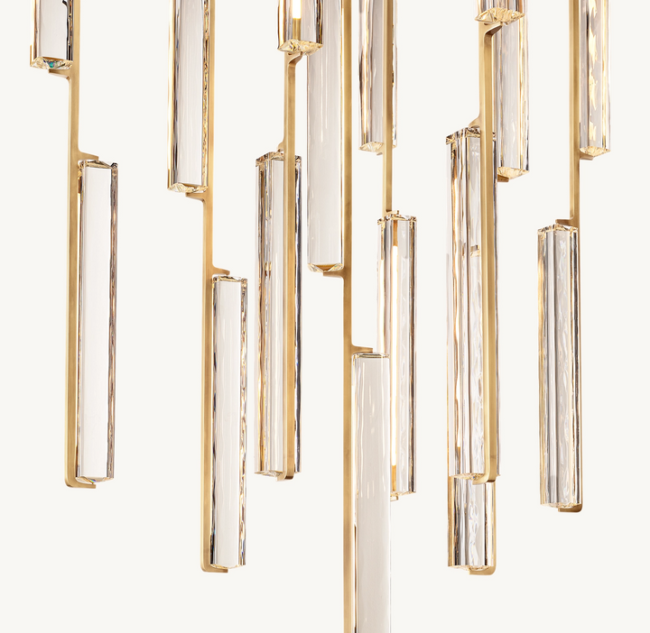 Audubon Crystal Round Chandelier 40"