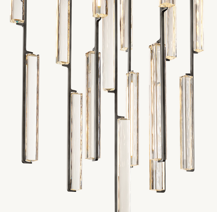 Audubon Crystal Round Chandelier 40"