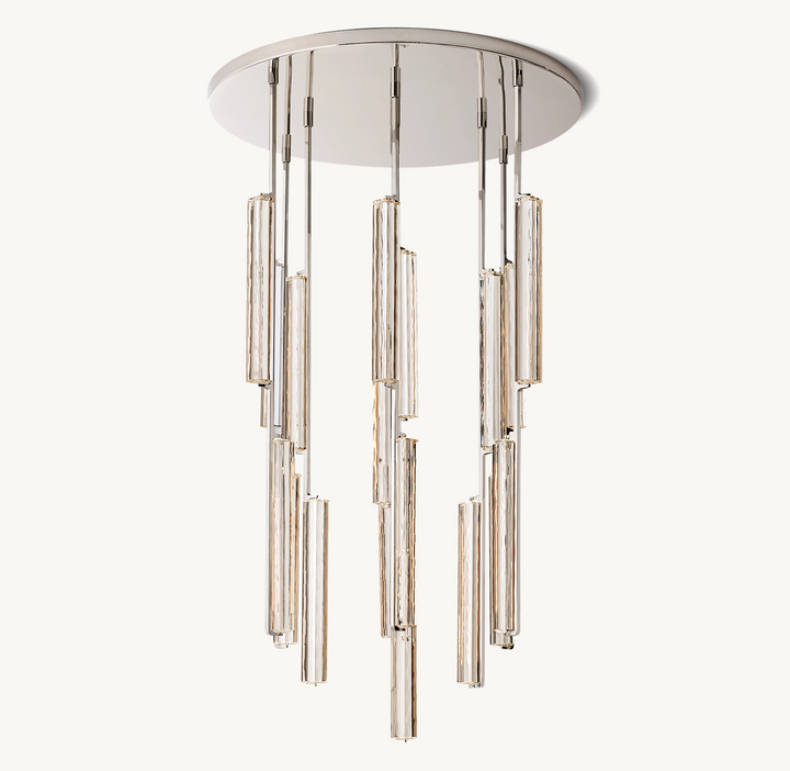 Audubon Crystal Round Chandelier 40"