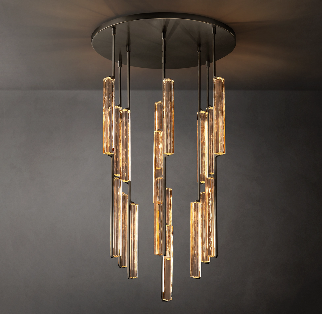 Audubon Crystal Round Chandelier 40"