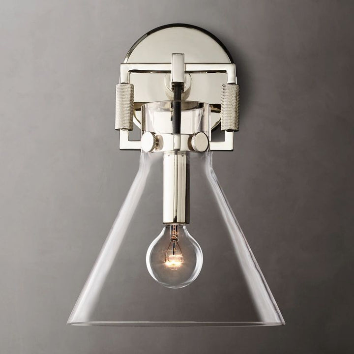 Funda Glass Funnel Sconce