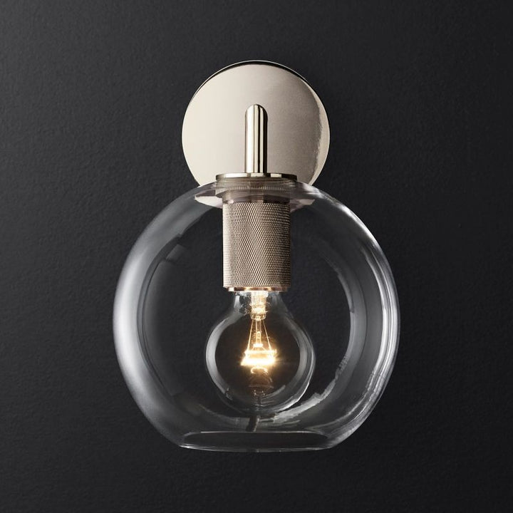 Funda Globe Shade Sconce