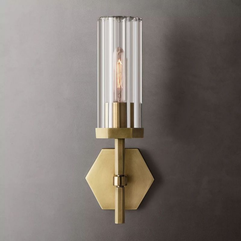 Lambert Hexagonal Sconce