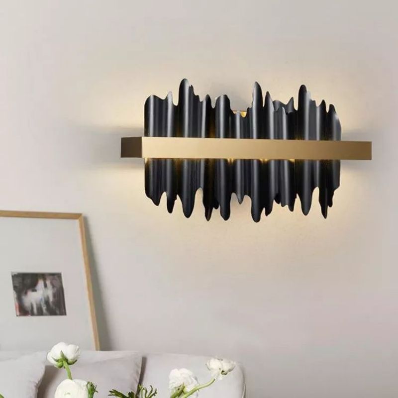 Hill Modern Sculpture Wall Sconce