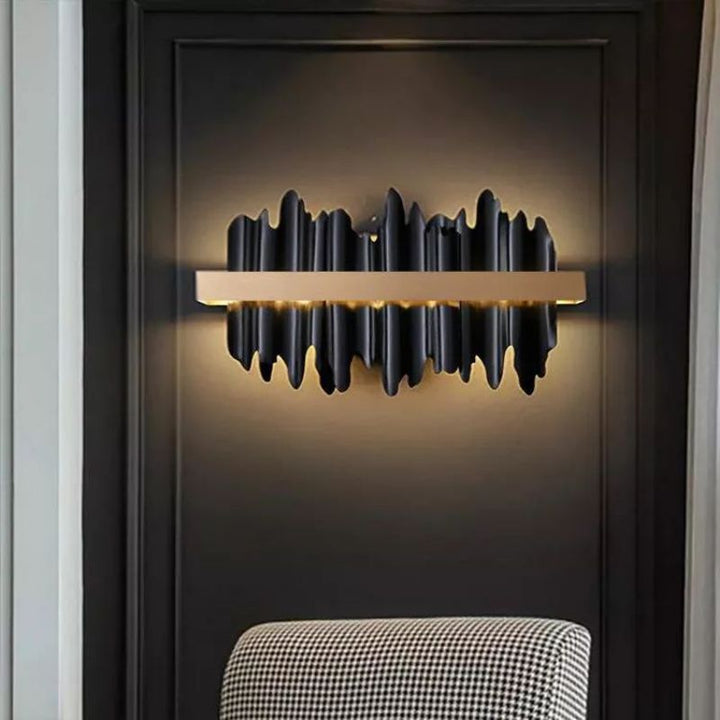 Hill Modern Sculpture Wall Sconce