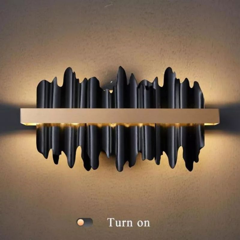Hill Modern Sculpture Wall Sconce