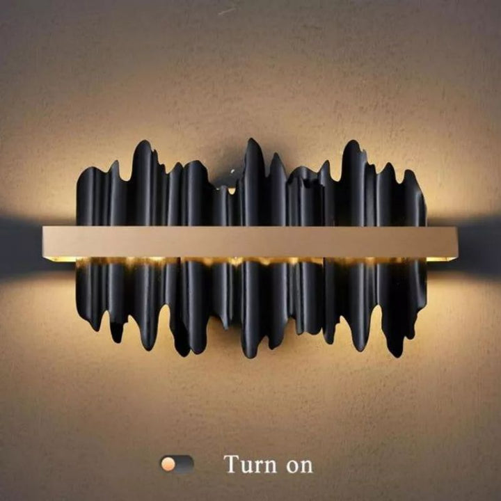 Hill Modern Sculpture Wall Sconce
