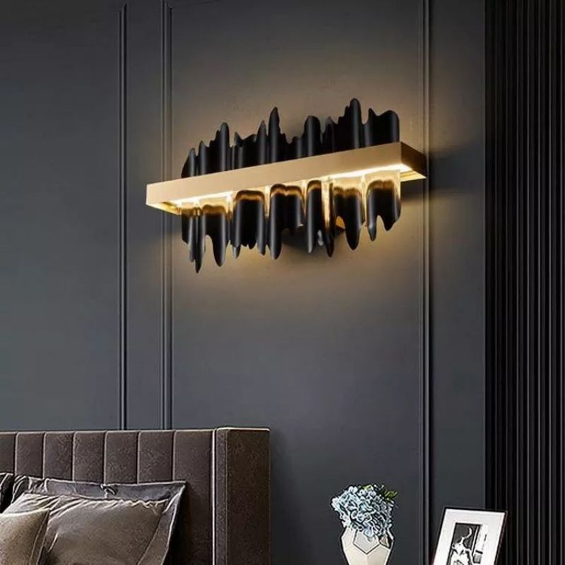 Hill Modern Sculpture Wall Sconce