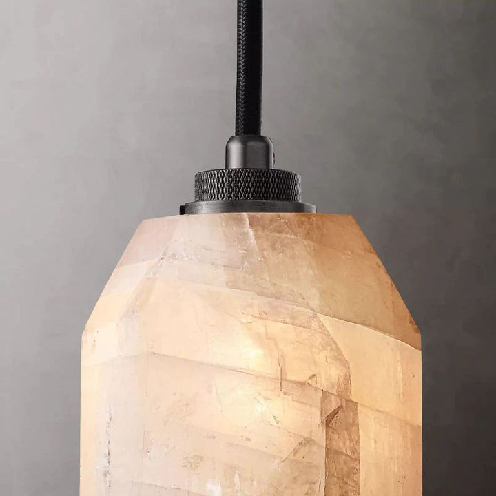Huxley Calcite Alabaster Pendant Lights