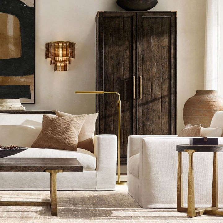 Sireni Clear Glass Wall Sconce